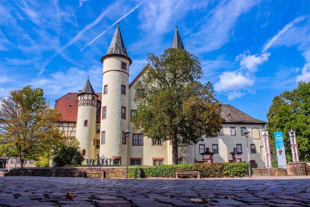 Apartment Am Schloss Lohr Buitenkant foto